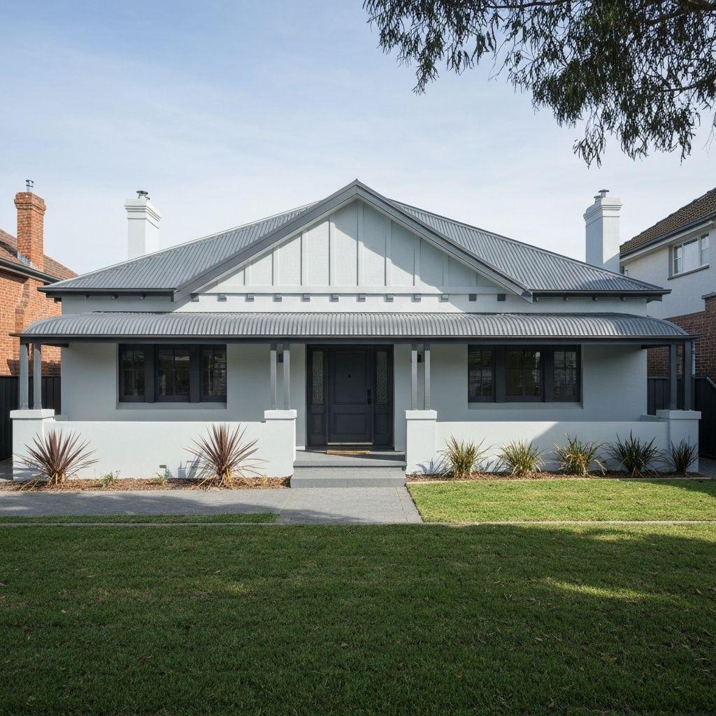 Exterior house painting
