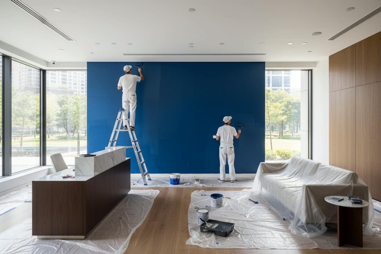 Commercial office painting