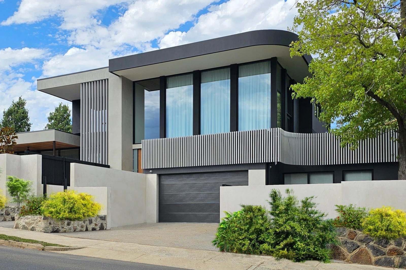 Modern home exterior